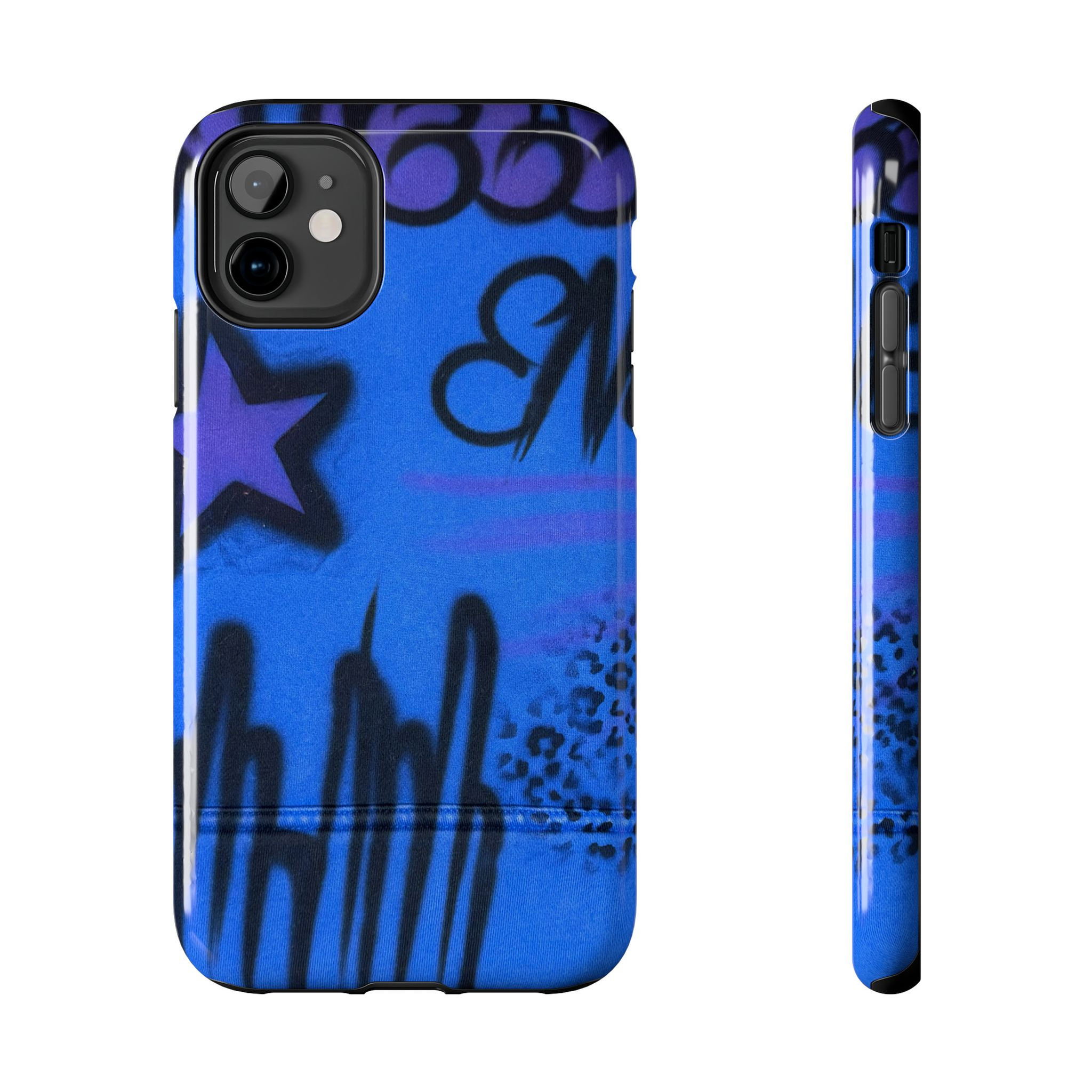 "infamous indigo" airbrush iPhone case