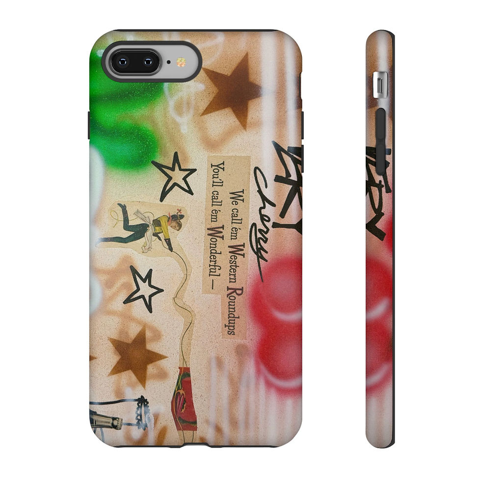 Thumbnail: "very cherry" airbrush iPhone case