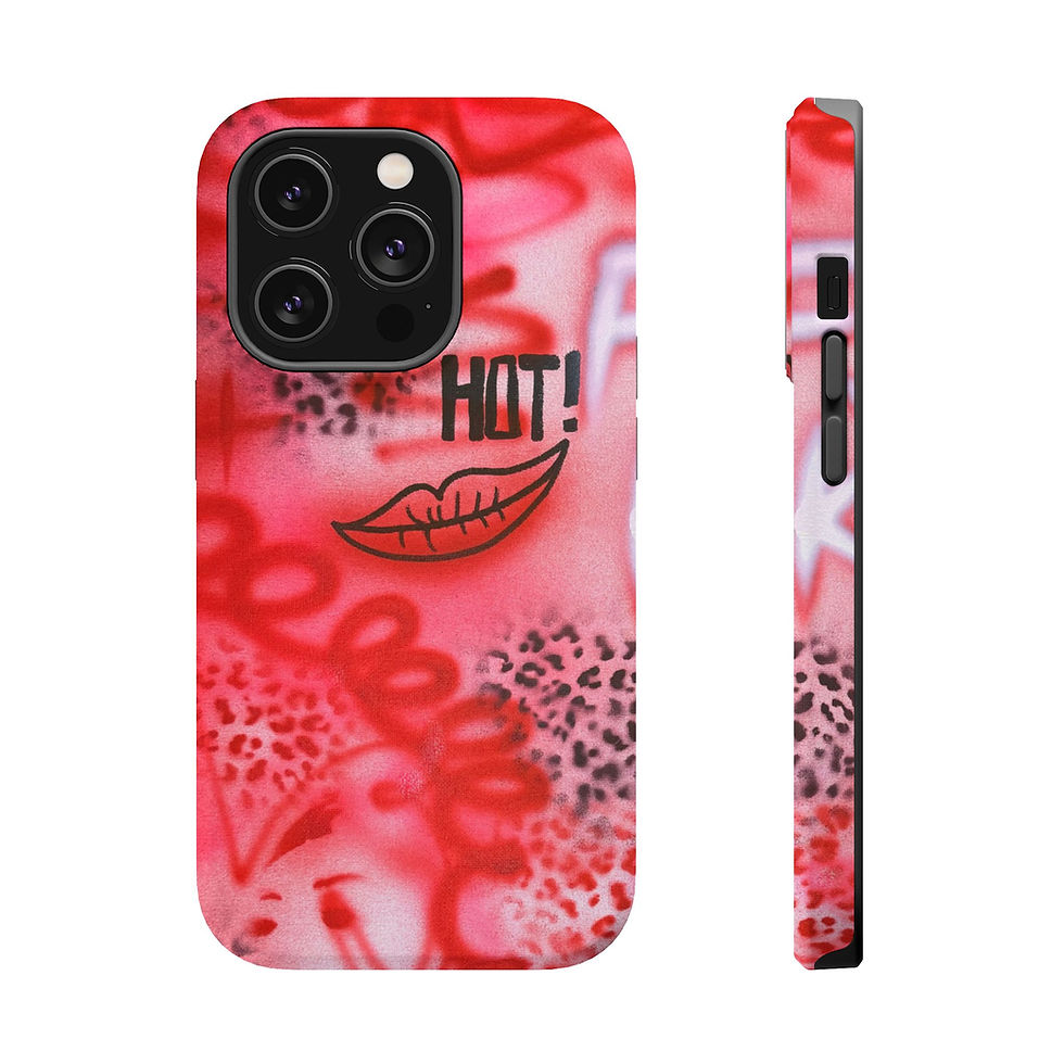 Thumbnail: MagSafe "HOT!" airbrush iPhone case 