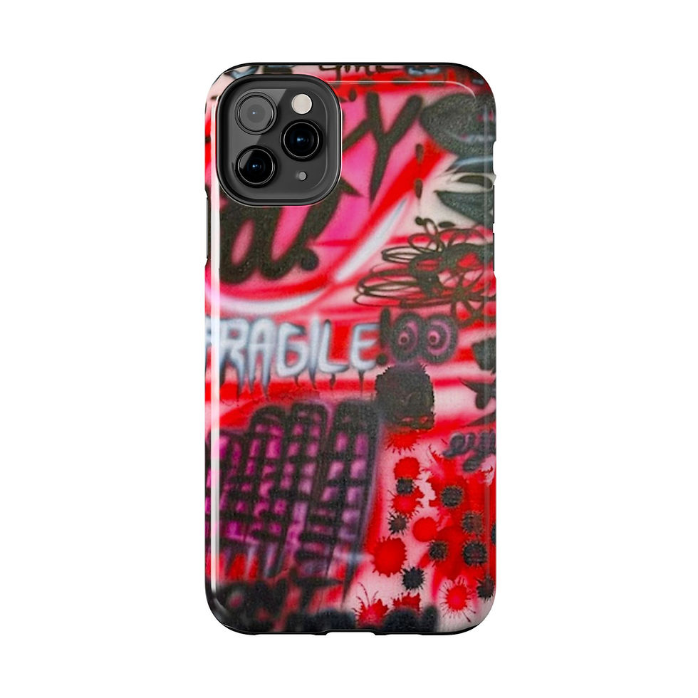 Thumbnail: "lucky you!" airbrush iPhone case