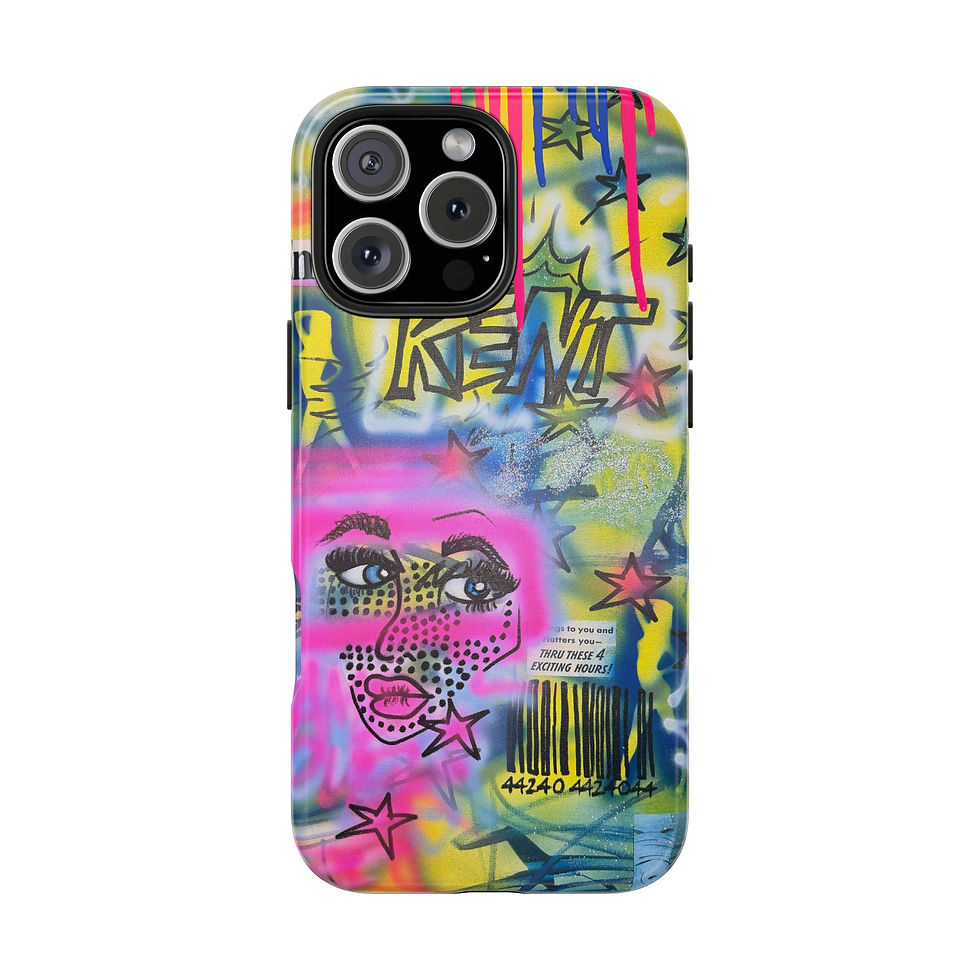 Thumbnail: "kent, oh pt.2" airbrush iPhone case