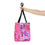 Thumbnail: "tickled pink" airbrush tote bag