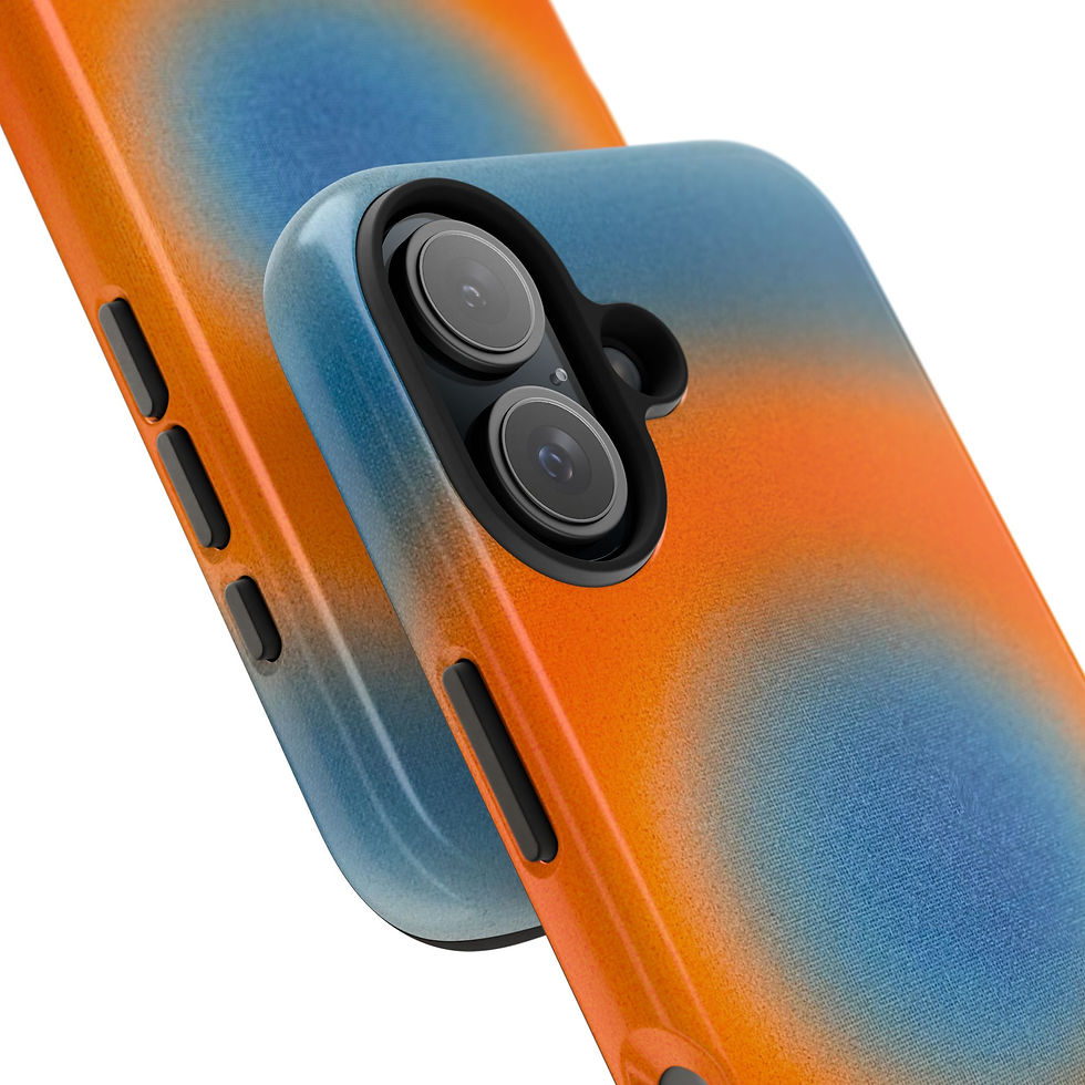 Thumbnail: "citrus sky" aura airbrush iPhone case