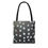 Thumbnail: "coconut noir polka dot" airbrush tote bag