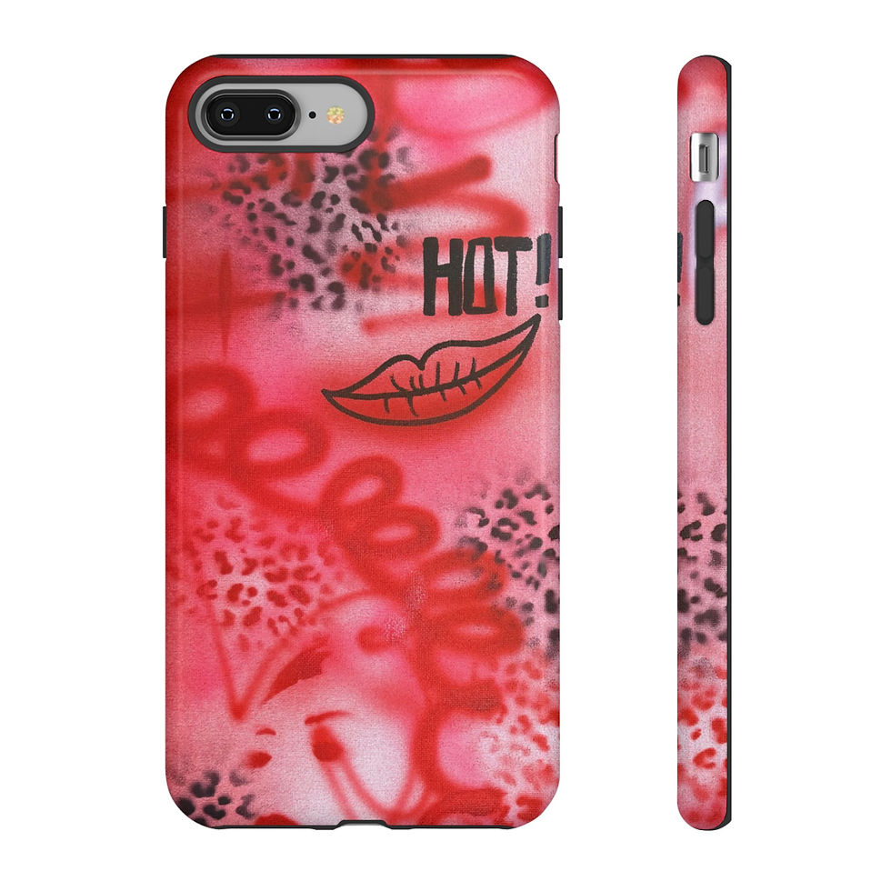 Thumbnail: "HOT!" airbrush iPhone case