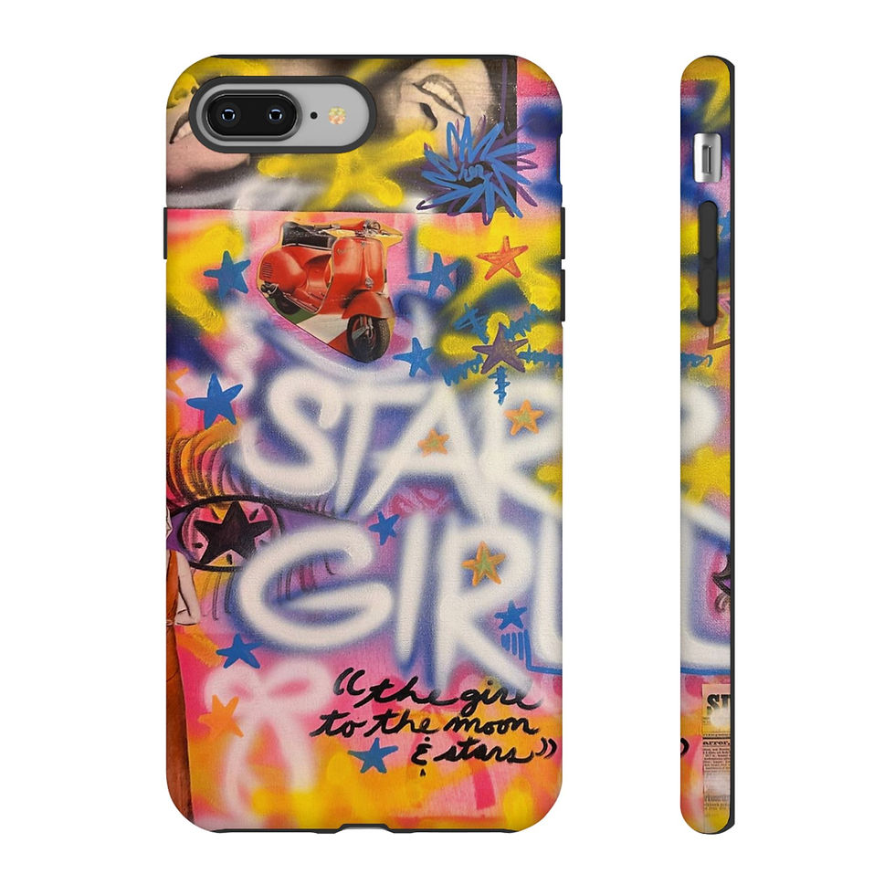 Thumbnail: "STARGIRL" airbrush iPhone case