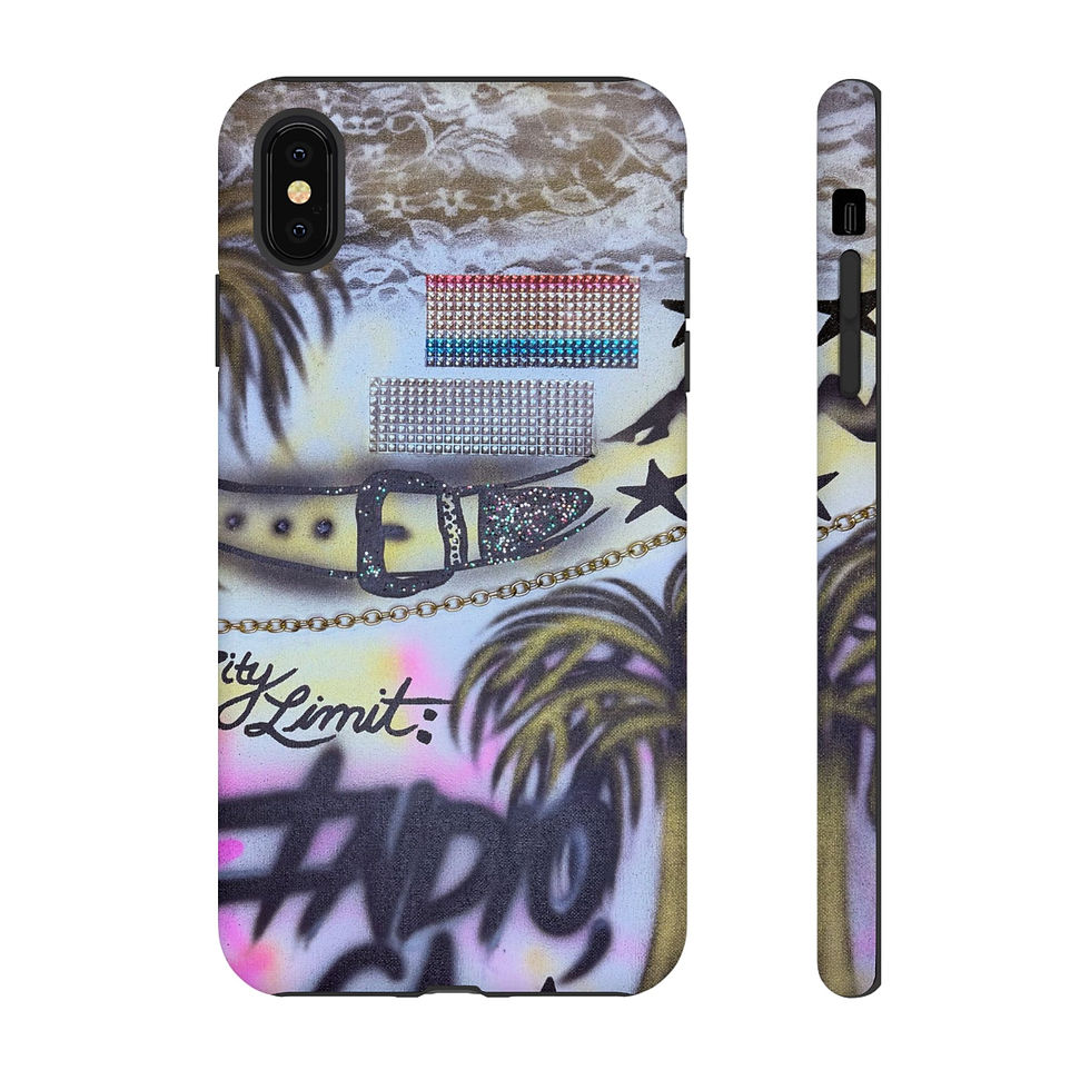 Thumbnail: "indio, ca" airbrush iPhone case