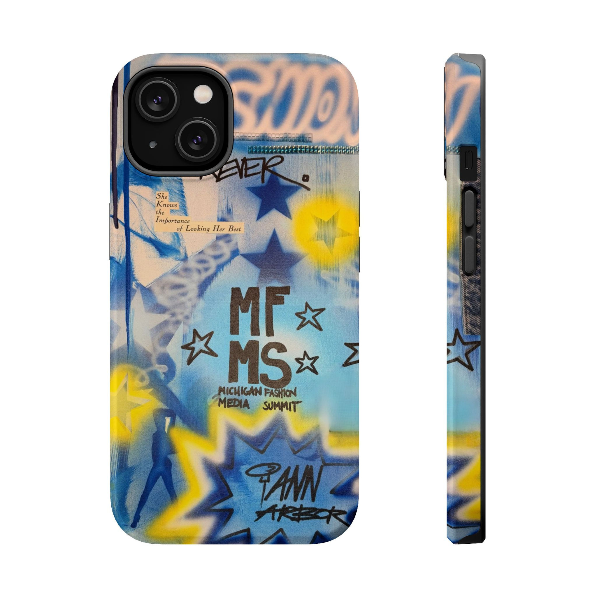 MagSafe "MFMS" airbrush iPhone case 