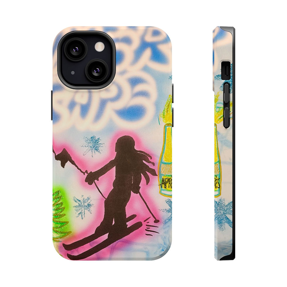 Thumbnail: MagSafe "winter escape" airbrush iPhone case