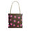 Thumbnail: "cherry mocha polka dot" airbrush tote bag