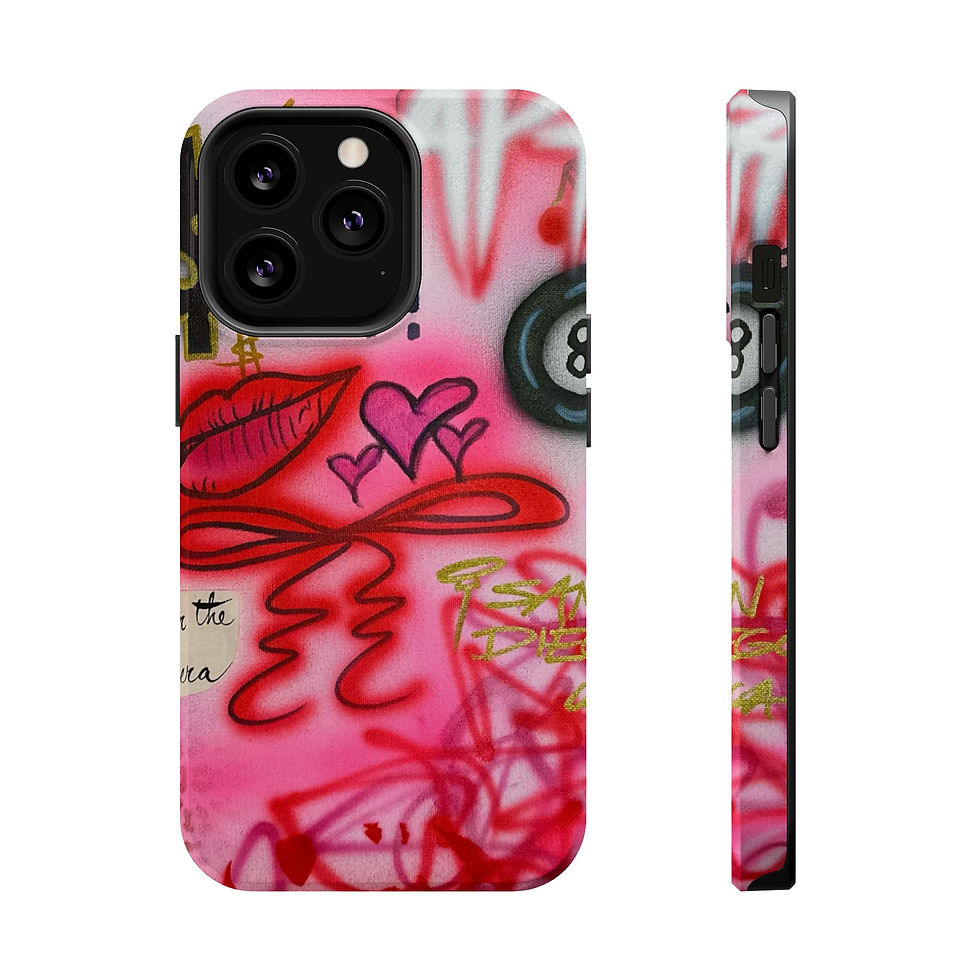 Thumbnail: MagSafe "IT girl" airbrush iPhone case 
