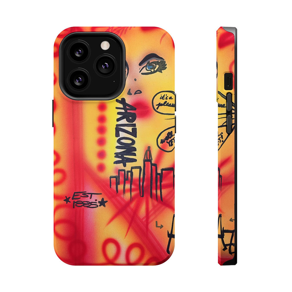 Thumbnail: MagSafe "tempe, az" airbrush iPhone case 