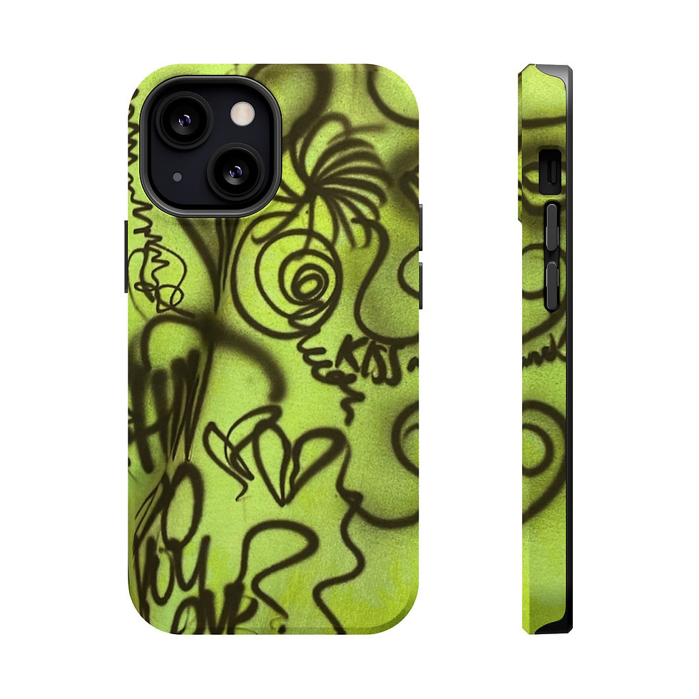 Thumbnail: MagSafe "graphic discretion" airbrush iPhone case 