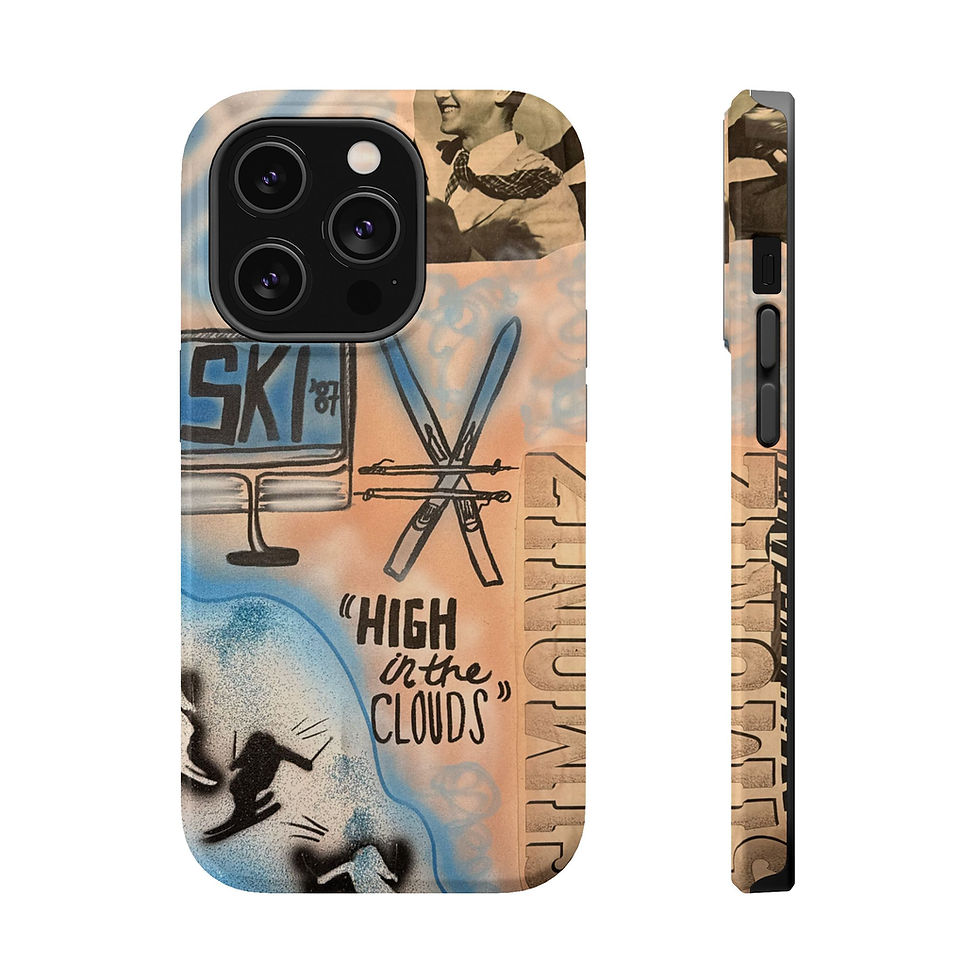 Thumbnail: MagSafe "high in the clouds" airbrush iPhone cas