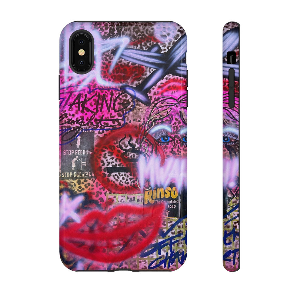 Thumbnail: "taking flight!" airbrush iPhone case