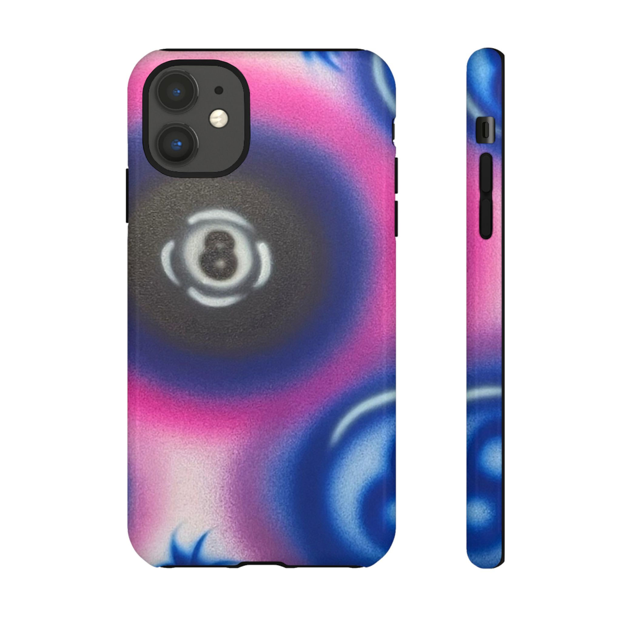 "magic 8ball" airbrush iPhone case