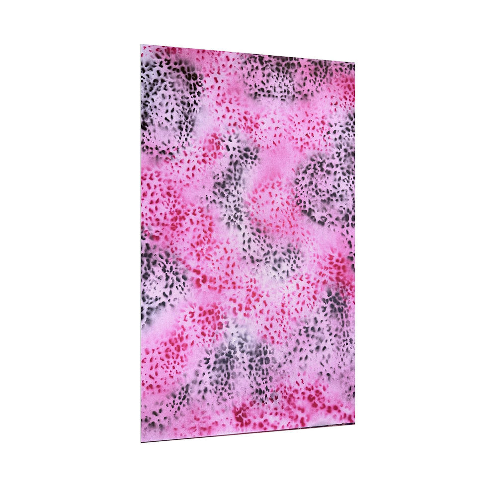 Thumbnail: "pink cheetah pt. 2" airbrush rolled print
