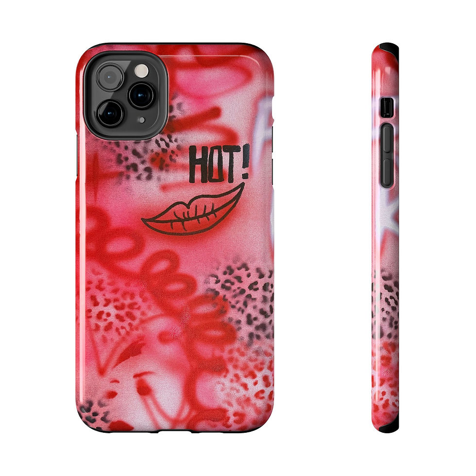 Thumbnail: "HOT!" airbrush iPhone case