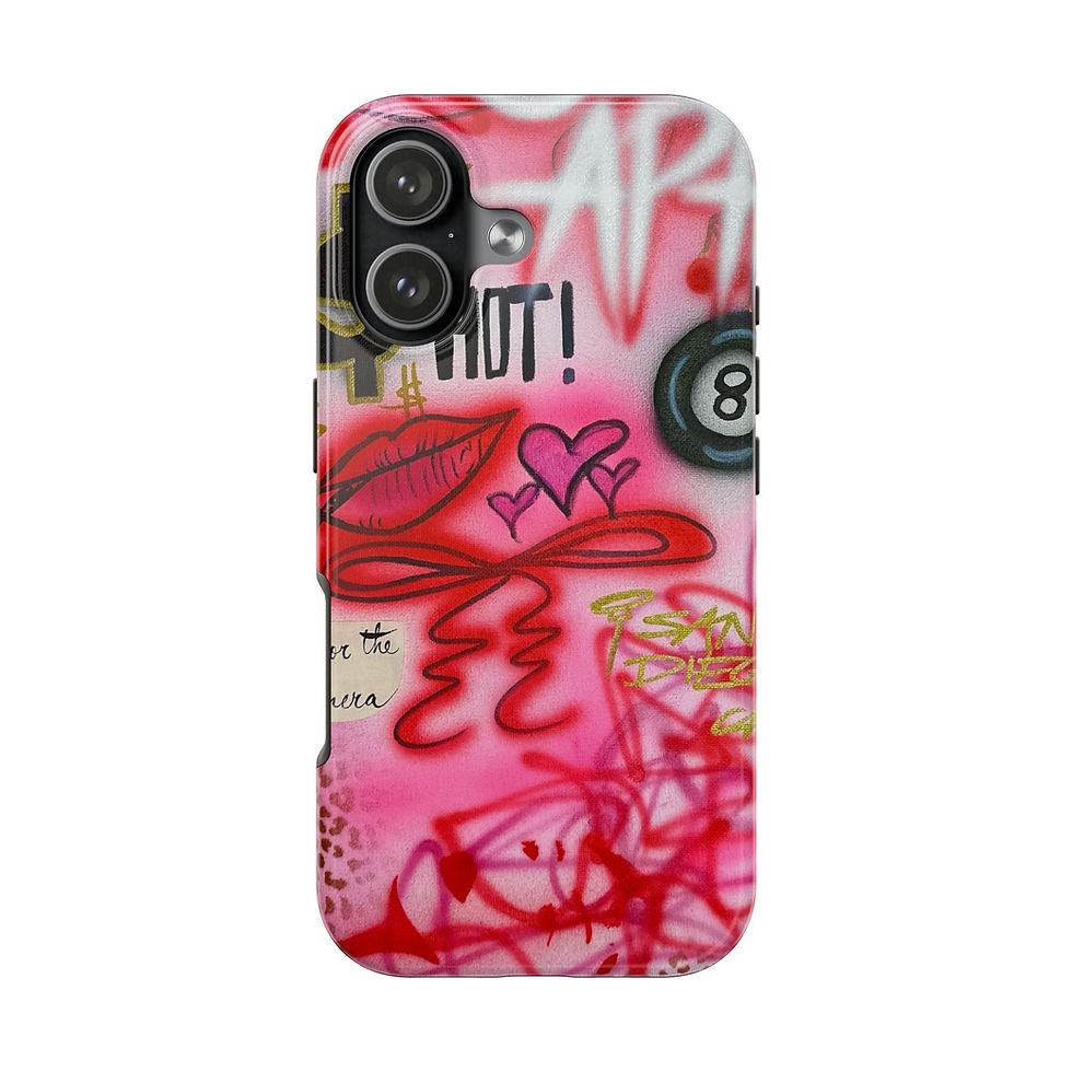 Thumbnail: "IT girl" airbrush iPhone case