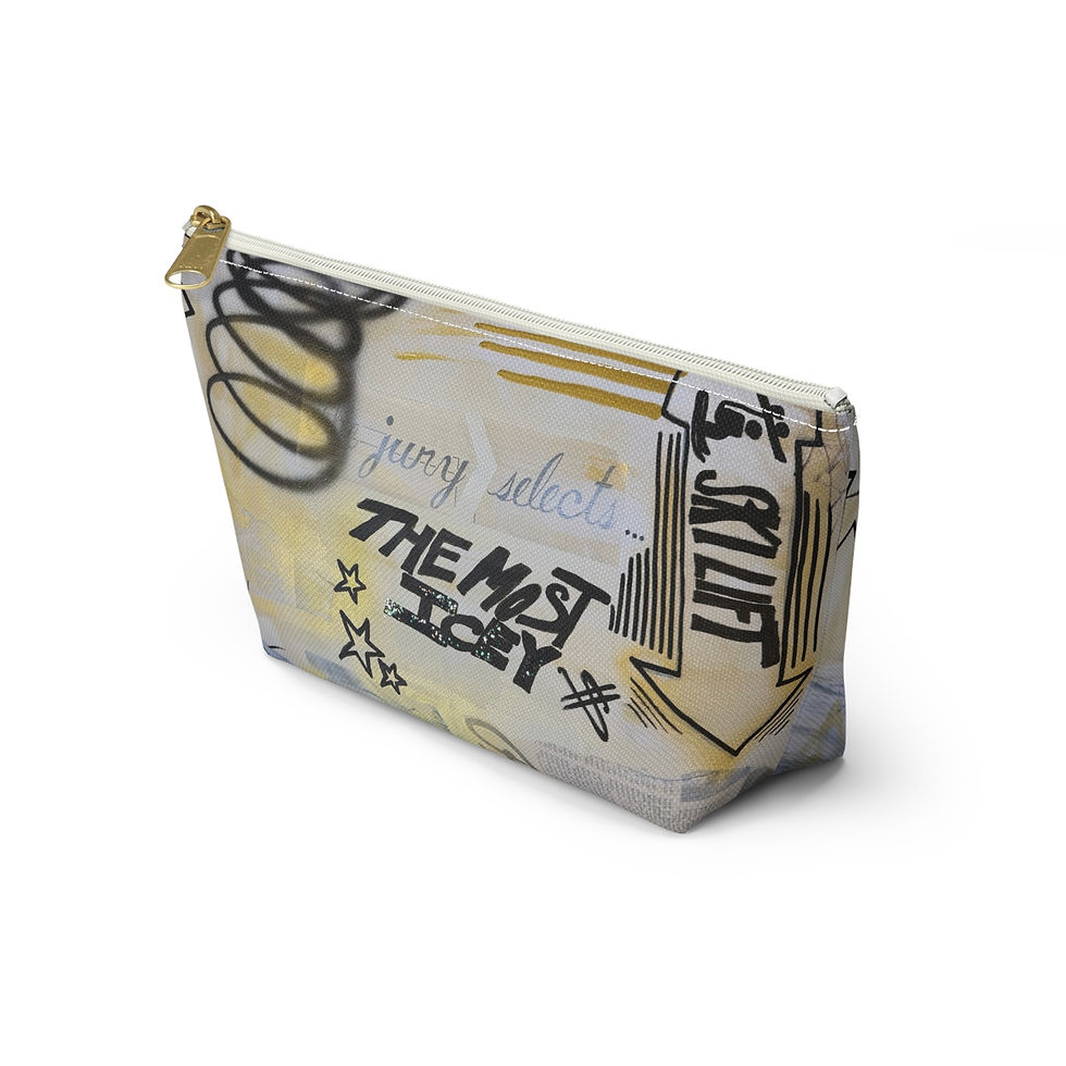 Thumbnail: "golden glacier" airbrush makeup pouch