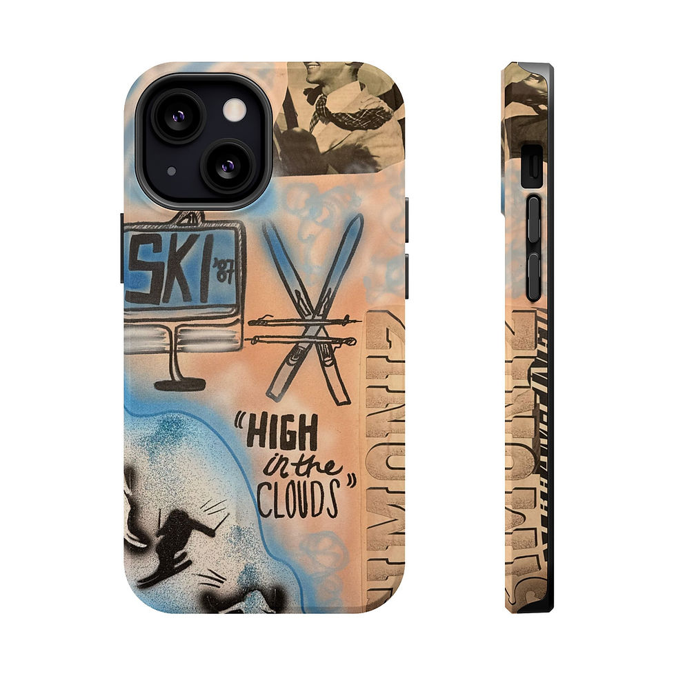 Thumbnail: MagSafe "high in the clouds" airbrush iPhone cas