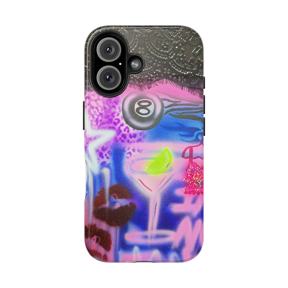 Thumbnail: "dream life" airbrush iPhone case