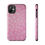 Thumbnail: "strawberry swirl polka dot" airbrush iPhone case