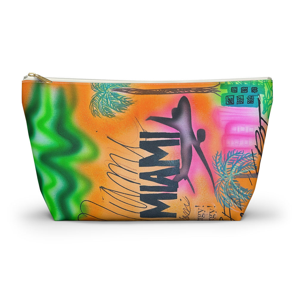 Thumbnail: "miami, fl" airbrush makeup pouch