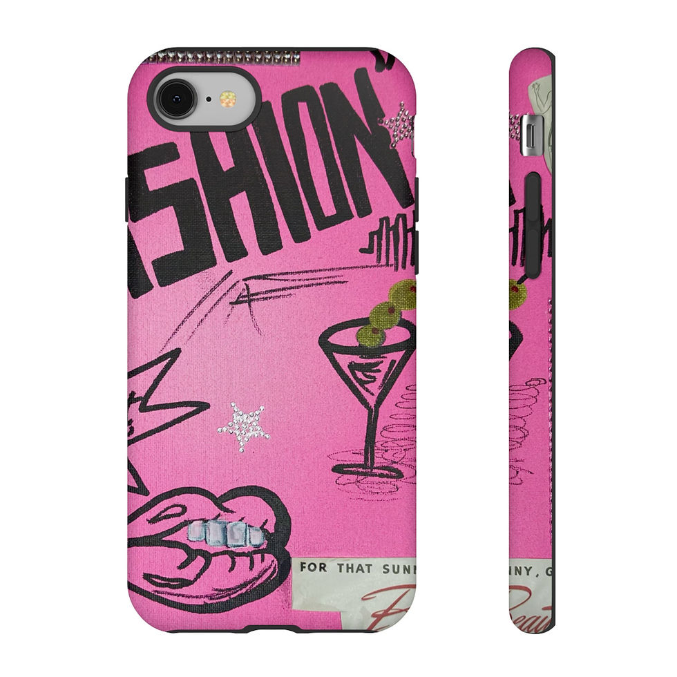 Thumbnail: "high fashion" airbrush iPhone case