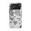 Thumbnail: custom black & white airbrush iPhone case
