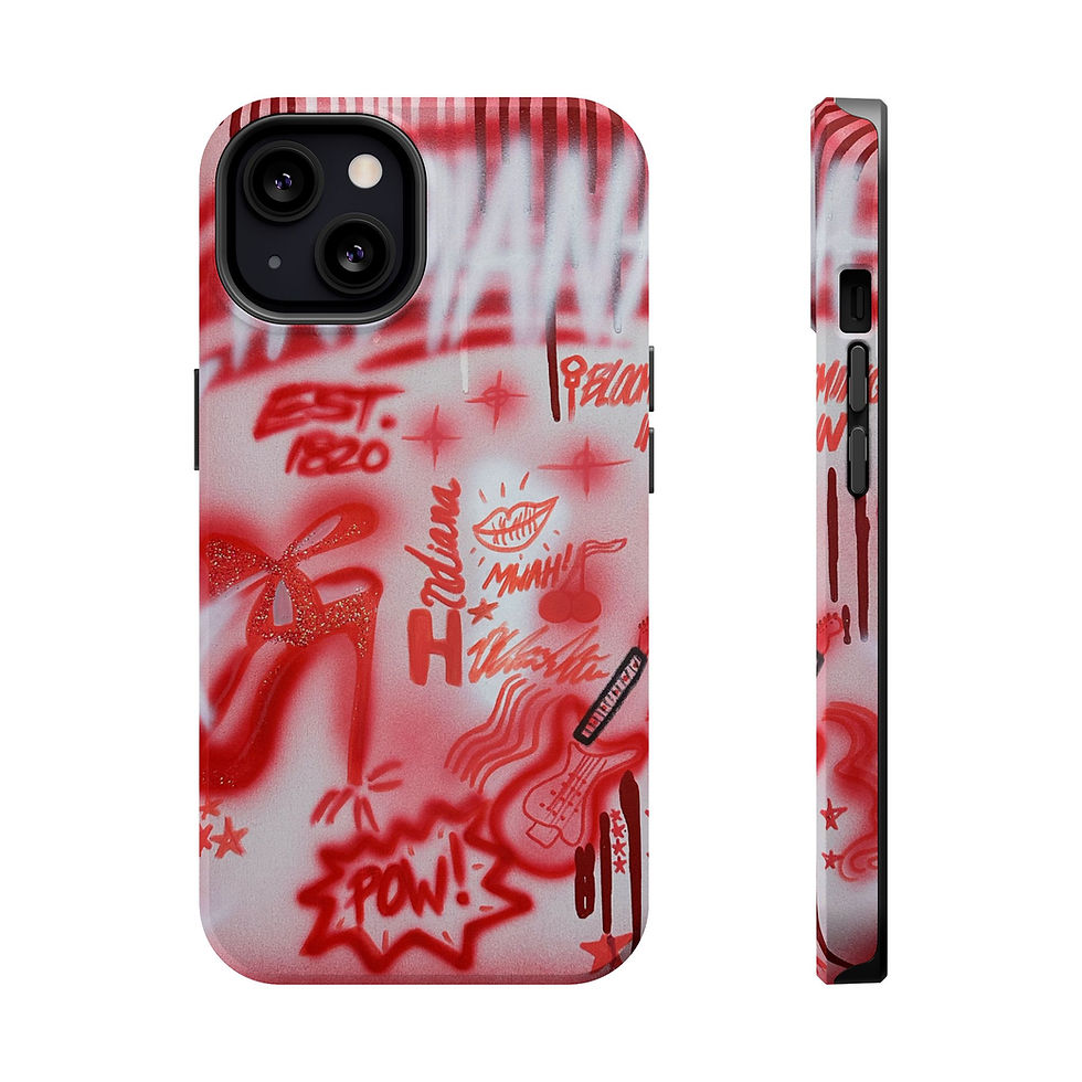 Thumbnail: MagSafe "indiana" airbrush iPhone case 