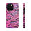 Thumbnail: MagSafe "glitter zebra" airbrush iPhone case 