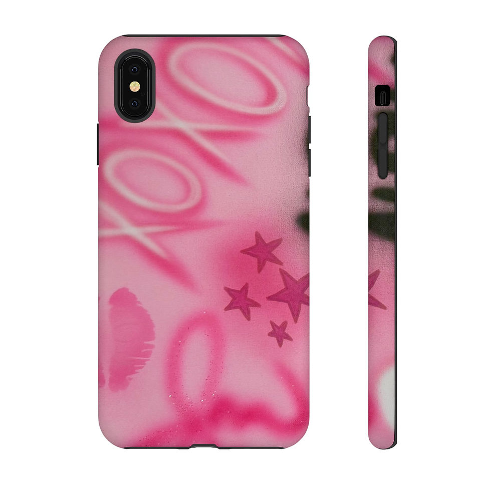 Thumbnail: "perfectly pink" airbrush iPhone case