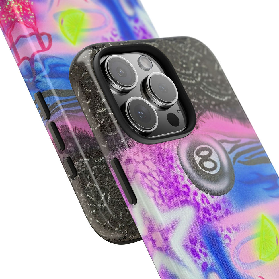 Thumbnail: "dream life" airbrush iPhone case