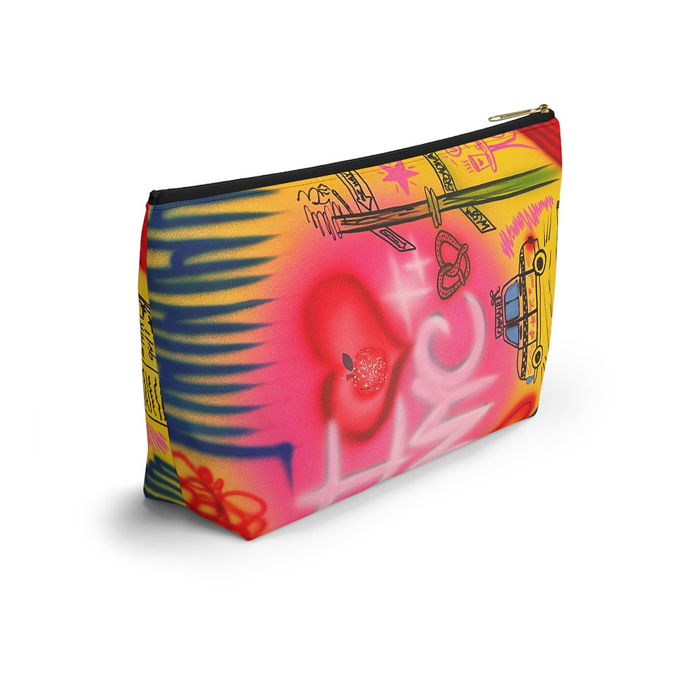 Thumbnail: "in the city" airbrush makeup pouch