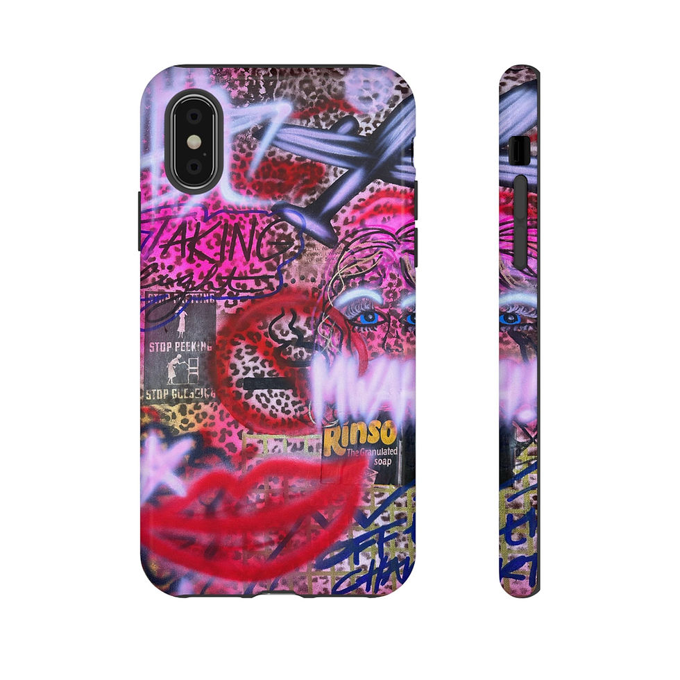 Thumbnail: "taking flight!" airbrush iPhone case