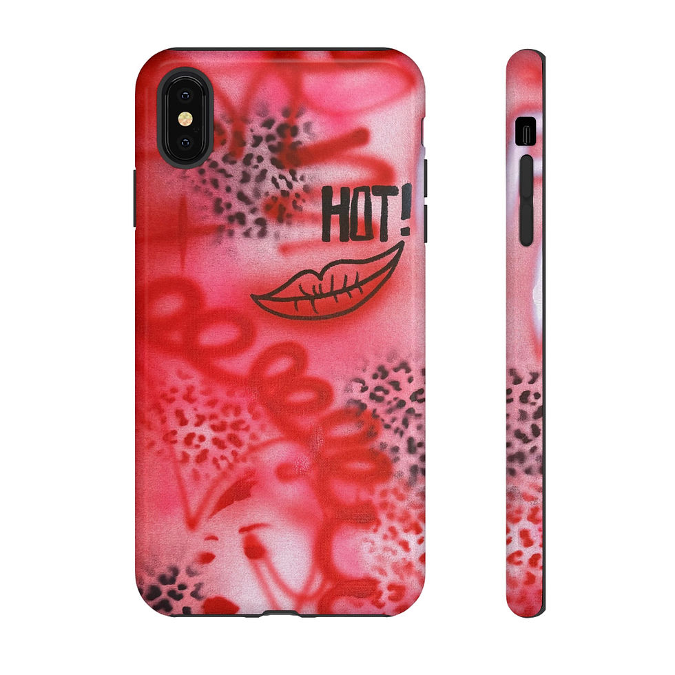 Thumbnail: "HOT!" airbrush iPhone case