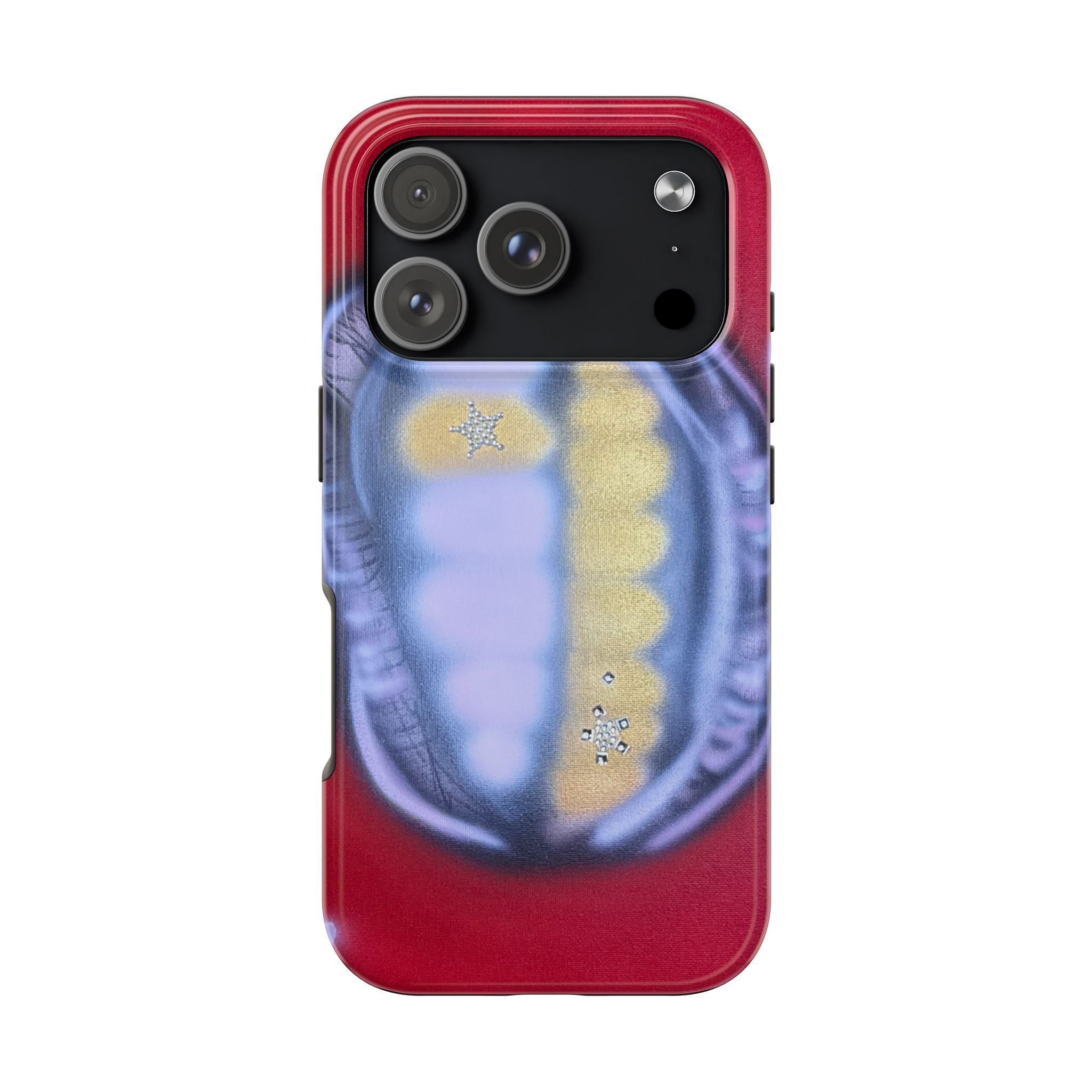 "bite me bling" airbrush iPhone case