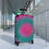 Thumbnail: "watermelon swirl aura" airbrush suitcase
