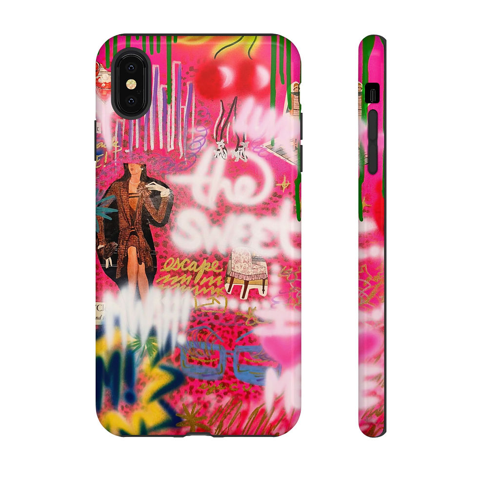 Thumbnail: "sweet escape" airbrush iPhone case