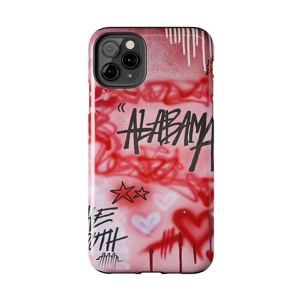 Thumbnail: "alabama" airbrush iPhone case