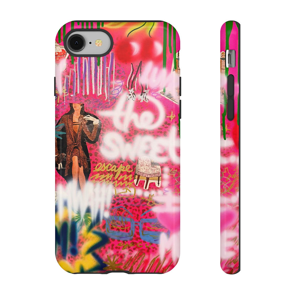 Thumbnail: "sweet escape" airbrush iPhone case