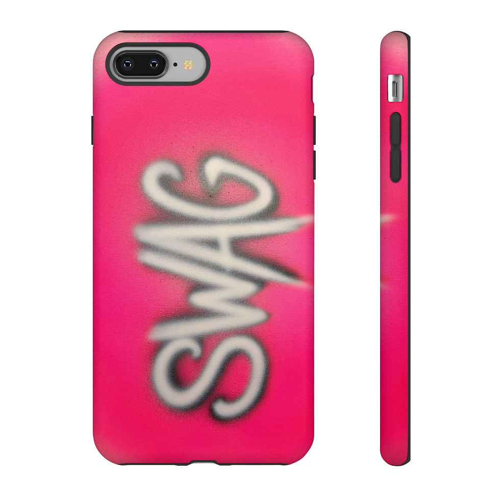 Thumbnail: "SWAG" airbrush iPhone case