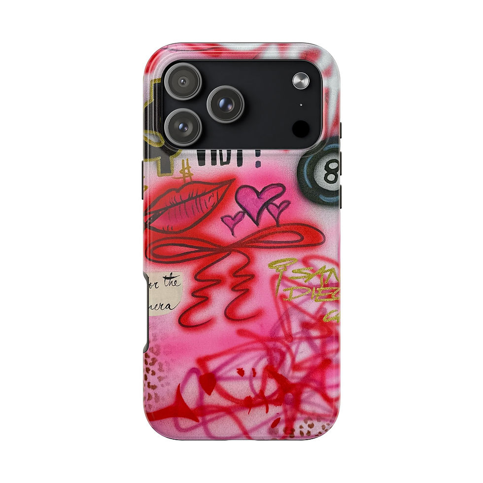 Thumbnail: "IT girl" airbrush iPhone case