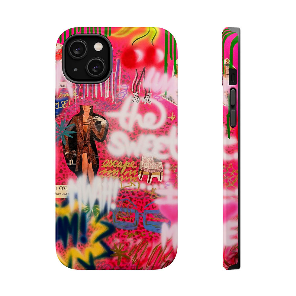 Thumbnail: MagSafe "sweet escape" airbrush iPhone case