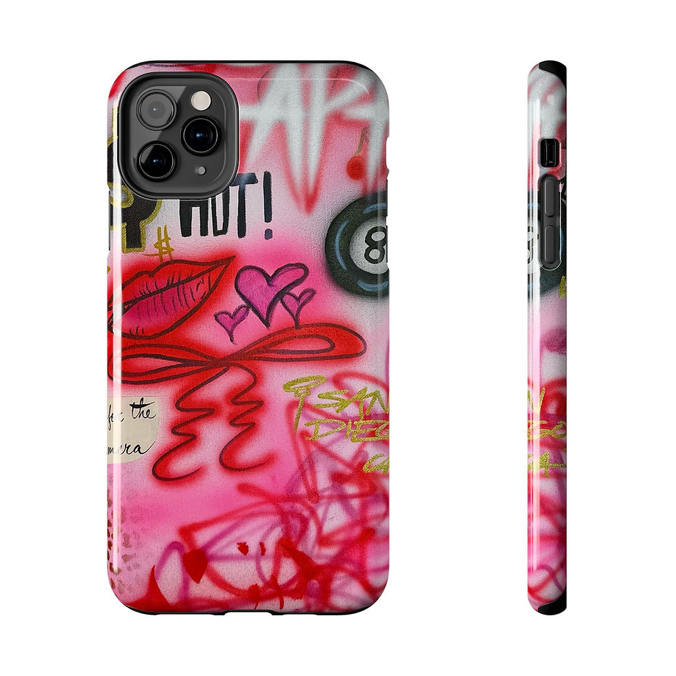 Thumbnail: "IT girl" airbrush iPhone case