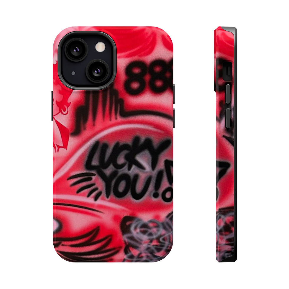 Thumbnail: MagSafe "lucky you! pt. 2" airbrush iPhone case 