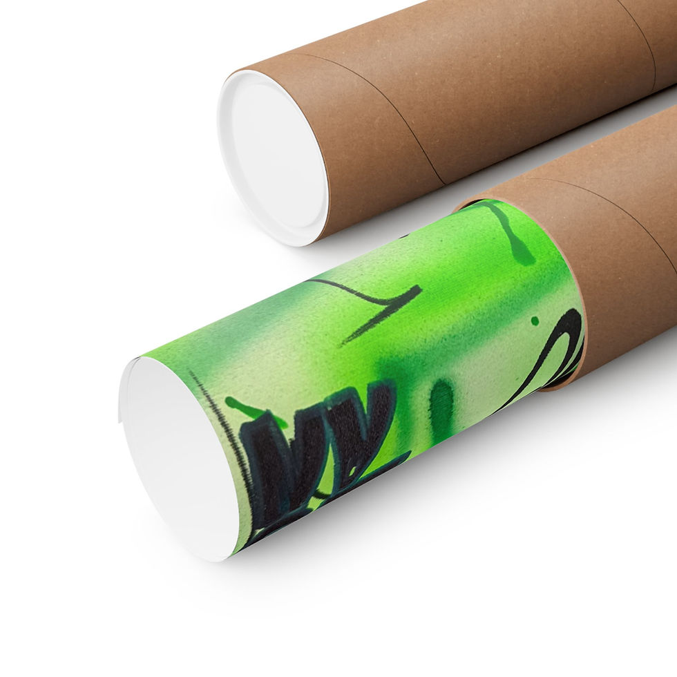 Thumbnail: "east lansing, mi" airbrush horizontal print