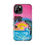 Thumbnail: "dolphin love" airbrush iPhone case