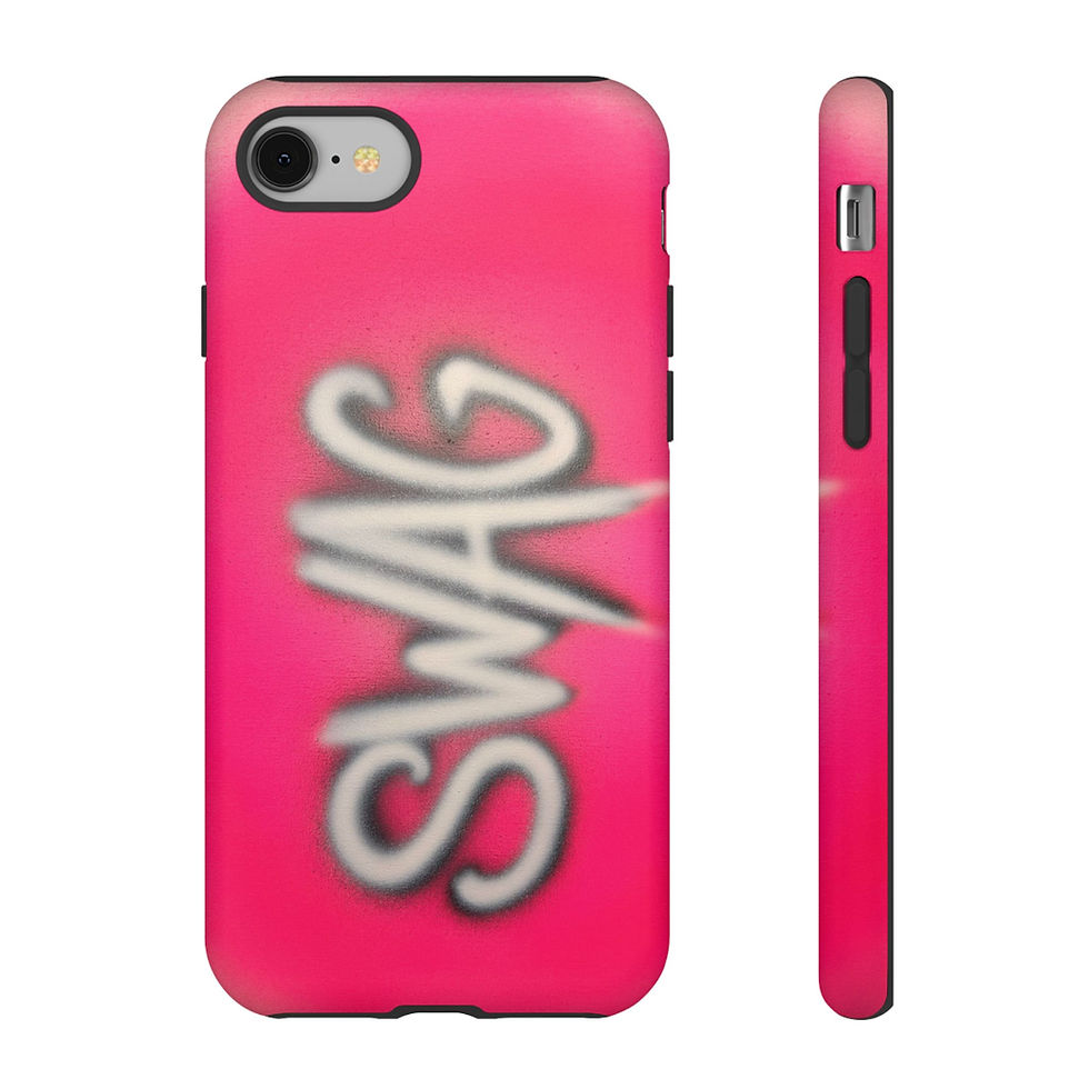 Thumbnail: "SWAG" airbrush iPhone case